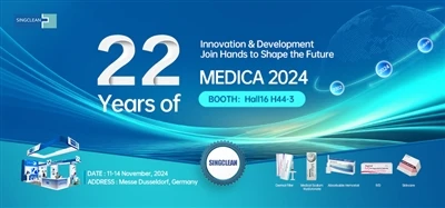 Singclean slavi 22 godine izvrsnosti na MEDICA 2024
